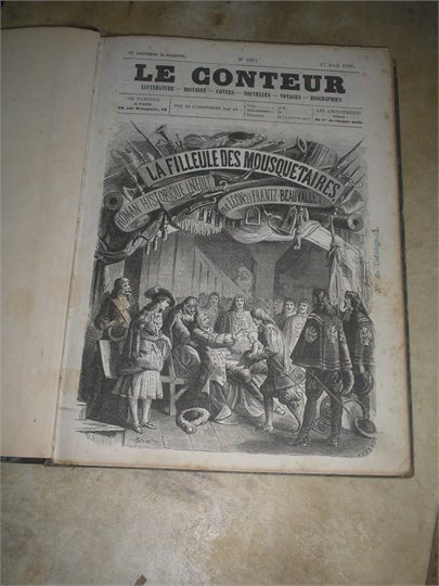 LEON & FRANTZ BEAUVALLET  LA FILLEULE DES MOUSQUETAIRES