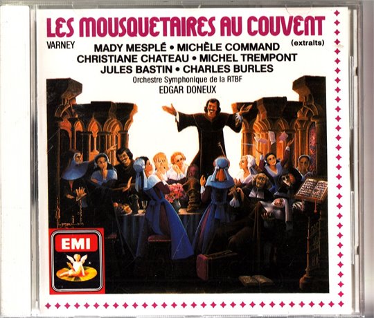LOUIS VARNEY- Les Mousquetaires Au Couvent CD