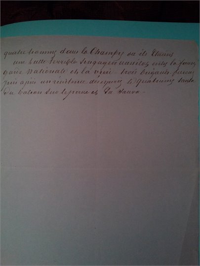 A.Dumas Manuscrit pour  «L'Independente»