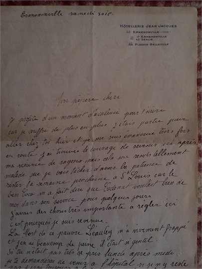 Germaine LARBAUDIÈRE - Ensemble de documents