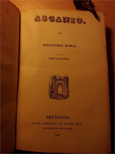 A.Dumas  Ascanio (1843)