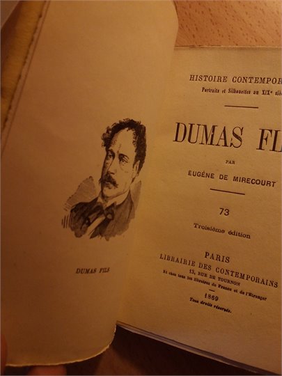 E.de Mirecourt  Dumas fils