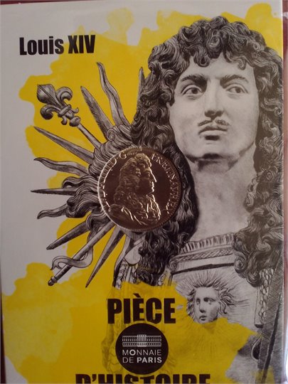 Pièce de 10 euros Argent - Pièce d'histoire - Louis XIV - N°6