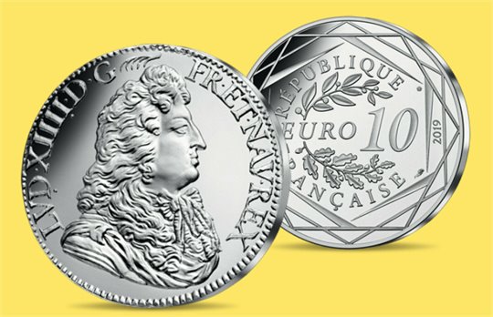 Pièce de 10 euros Argent - Pièce d'histoire - Louis XIV - N°6