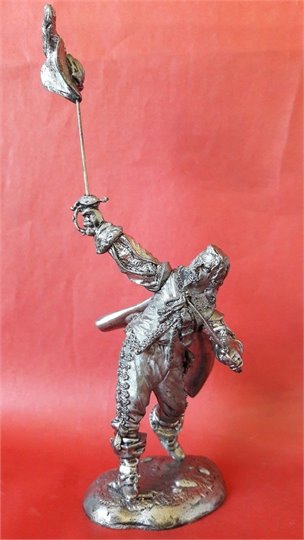 1/32 figure, Tin Soldiers, Musketeer, 54 mm.