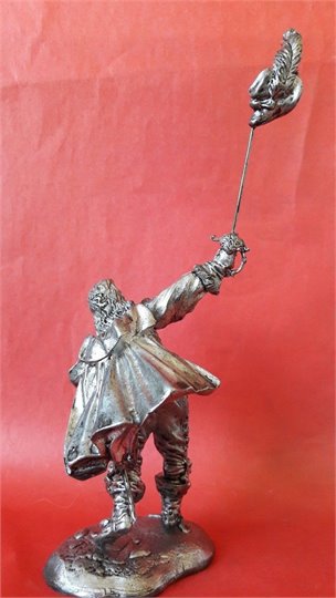 1/32 figure, Tin Soldiers, Musketeer, 54 mm.