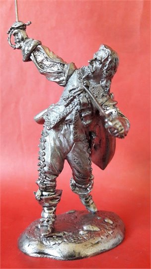 1/32 figure, Tin Soldiers, Musketeer, 54 mm.