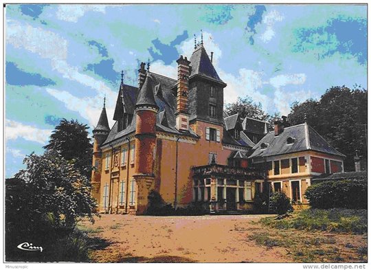 CPA  Montesquiou   Le Château de la Plagne
