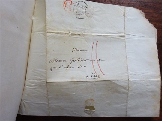 TELLIER DE LOUVOIS   LETTRE SIGNÉ  (Tour de Nestle)