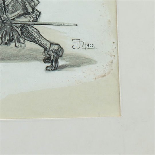 J. NÖRRETRANDERS ill. pour 'De tre musketörerna' (6 dessins)   3