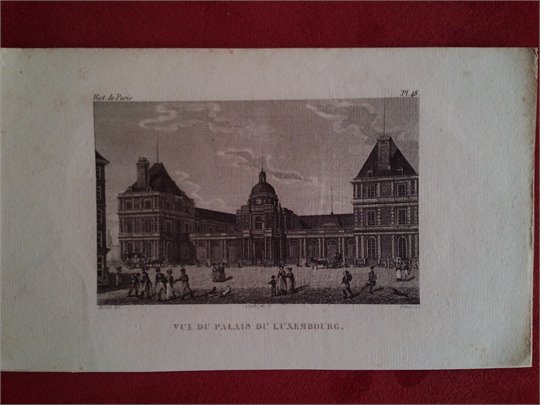 Histoir de Paris 2 gravures XIX