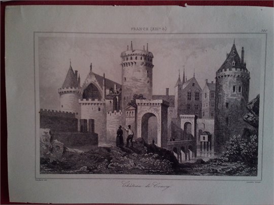 France  (XIIIs.) gravure XIX