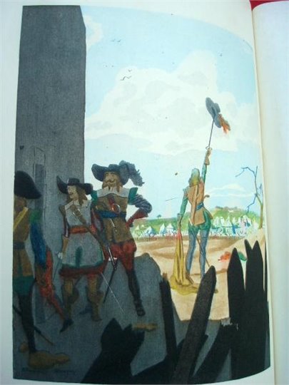 A.DUMAS Les trois mousquetaires (illustrations de Chopy, ex. P)   2