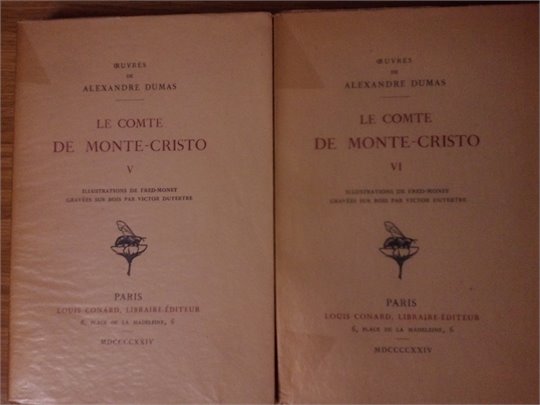 A.Dumas  Le Comte de Monte-Cristo (Conard)