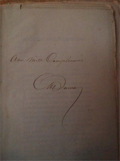 Alexandre Dumas père, "Bouts-Rimés"  2