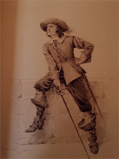 Maurice Leloir "Cinq mois a Holliwood avec Douglas Fairbanks" + dessin de Leloir
