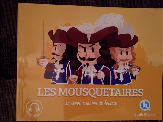 Les mousquetaires au service du roi de France (enfants)