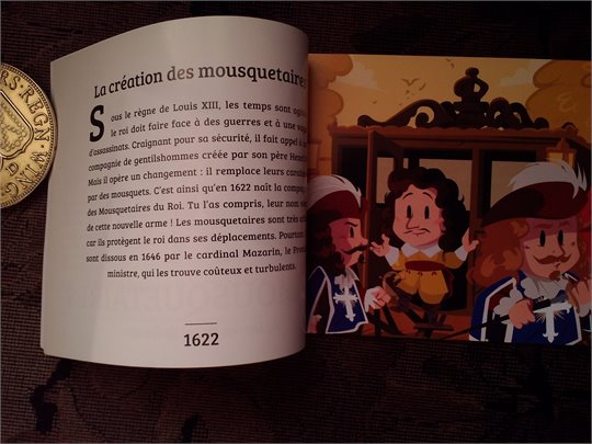 Les mousquetaires au service du roi de France (enfants)