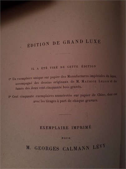 Dumas Les Trois Mousquetaires + aquarelle de M.Leloir