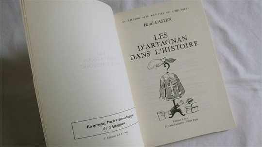 Henri  Castex   Les d'Artagnan dans l'histoire