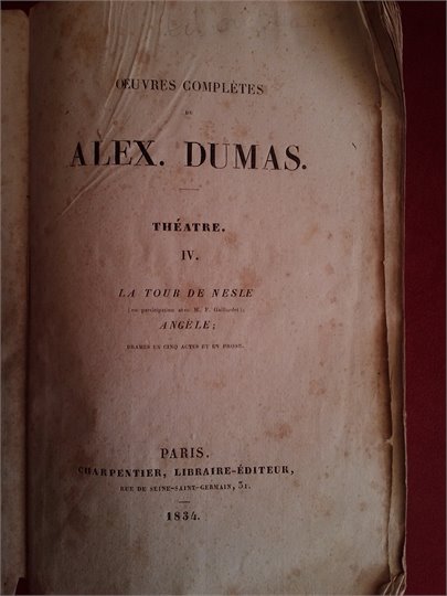 Alex. Dumas  Ouvres completes   Theatre