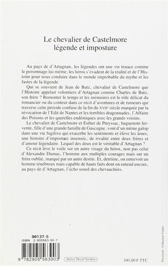 J.-R. Bourrec D'Artagnan ou Le roman d'une vie