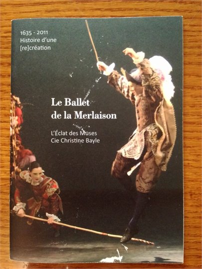 Le Ballet de la Merlaison (proramme)