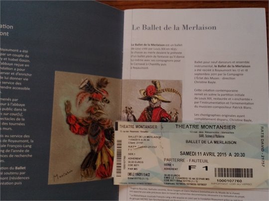 Le Ballet de la Merlaison (proramme)