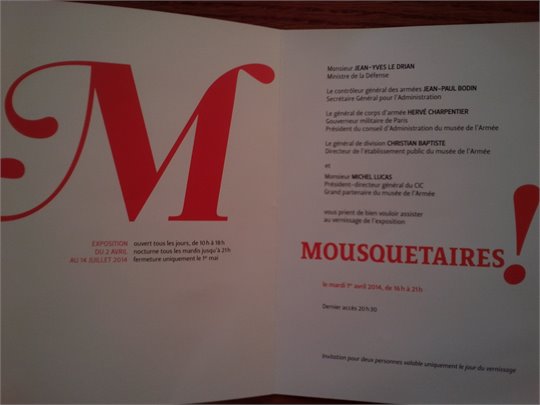 Mousquetaires!  (Les prospects)