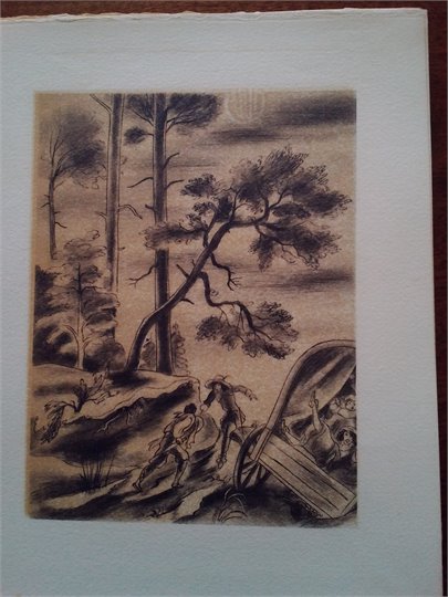 Lucien Boucher 32 lithographies pour "Le capitaine Fracasse"   2