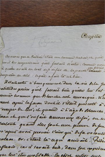 Alexandre DUMAS père. Manuscrit autographe