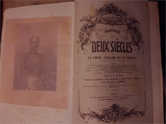 A.Dumas  Histoire de Deux Siecles