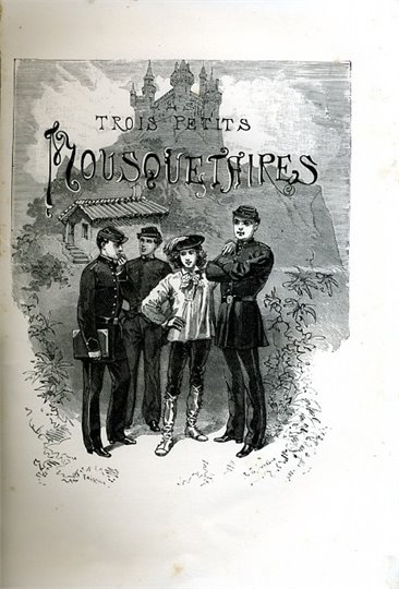 Emile Desbeaux  Les trois petits mousquetaires