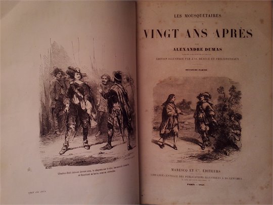 A.Dumas  Vingt ans apres (1859)