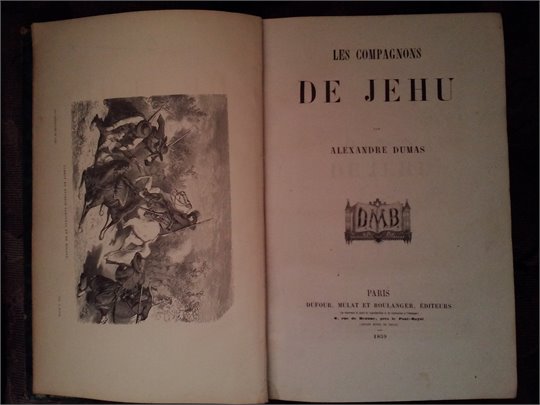 A.Dumas  Les Compagnons de Jehu (1859)