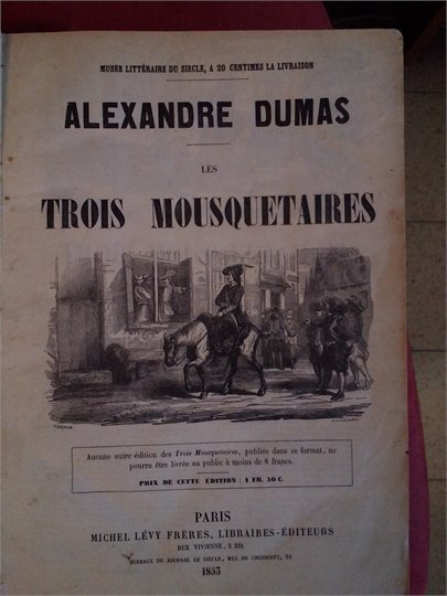 A.Dumas Les trois mousquetaires. Vingt ans apres (1853-52)   2