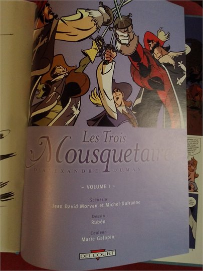 Les trois mousquetaires (Ruben) Vol.1