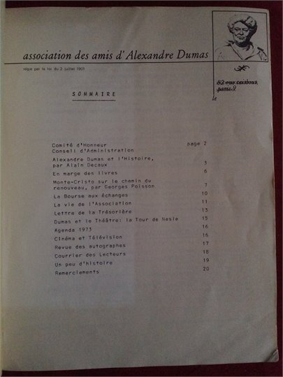 Bulletin de l'association des amis d'A.Dumas (2)