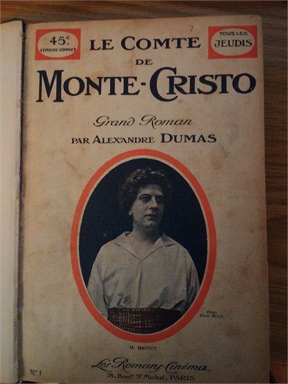 Le Comte de Monte-Cristo  (Roman-Cinema, 1917)