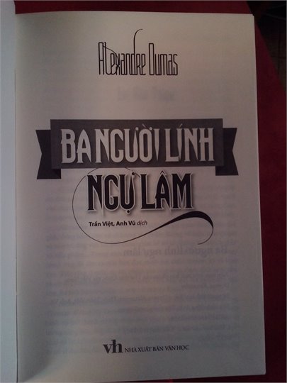 Alexandre Dumas  Ba nguoi linh ngu lam (Three musketeers, Vietnam)