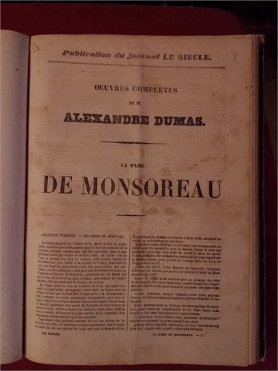 A.Dumas  La Reine Margot+La Dame de Monsoreau  (Siecle)