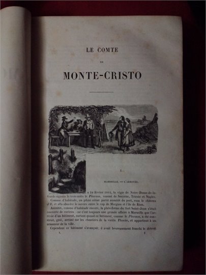 A.Dumas  Le Comte de Monte-Cristo (1846)