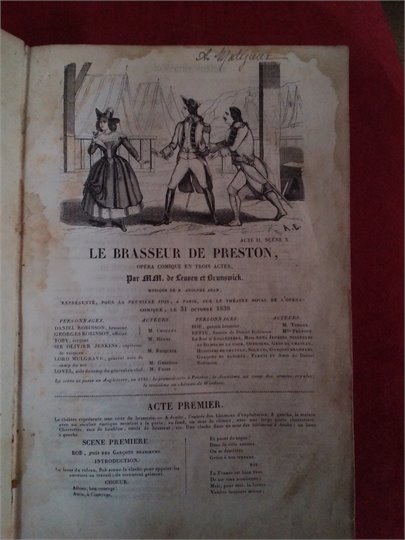 Arnould, N.Fournier  L'Homme au masque de fer, Dumas  La Tour de Nesle, Dumas  Mlle de Belle-Isle