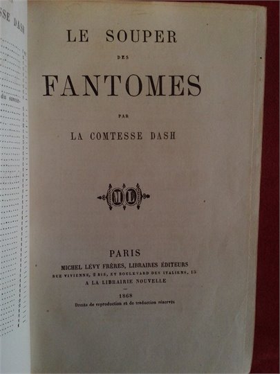 Comtesse Dash   Le Souper des Fantomes