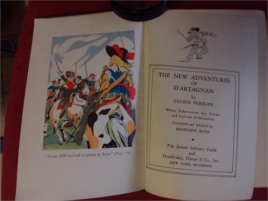 L.Pemjean  The New Adventures of d'Artagnan