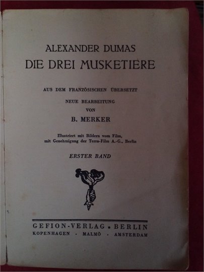 A.Dumas  Die Drei Musketiere (3 t.)