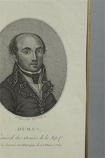 Dumas, Général des Armées de la République  (Gravure)