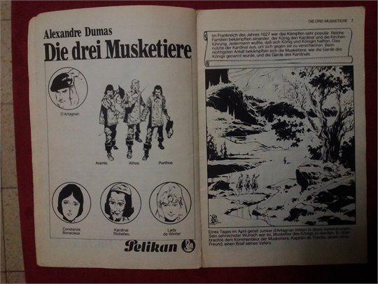A.Dumas  Die Drei Musketiere (comix)