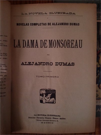 Alejandro Dumas  La Dama de Monsoreau (Spanish)