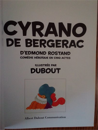 E.Rostand  Cyrano de Bergerac  (Dubout)